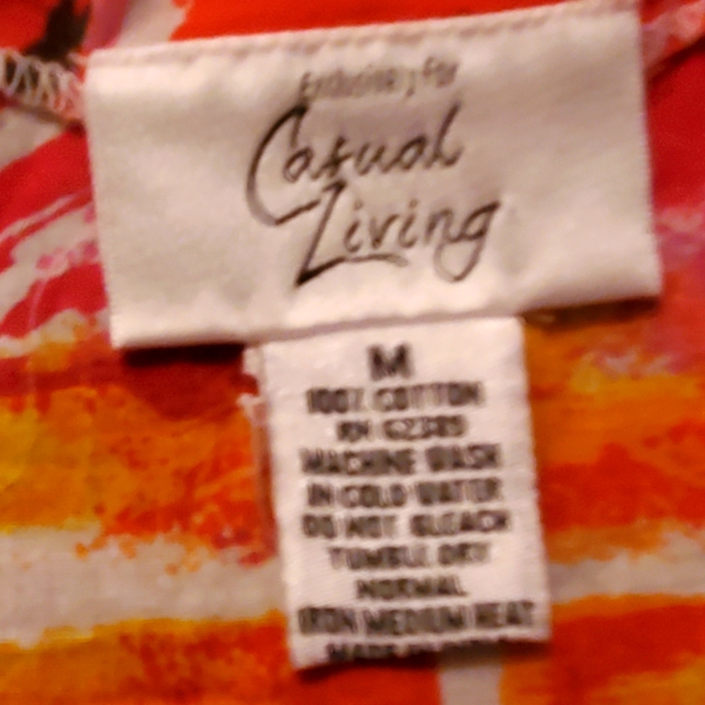 Colorful top by Coastal Living